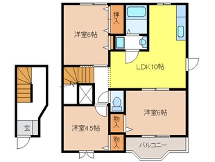 サン・ドエルの物件間取画像